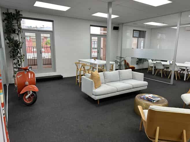 Central shared workspace in the CBD