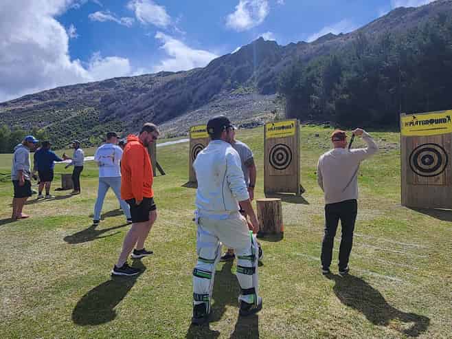 Group-focused outdoor activity arena - 14 years