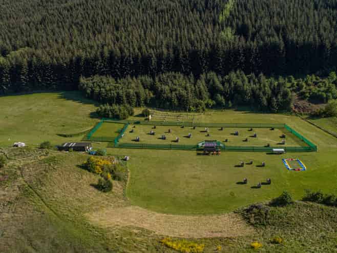 Group-focused outdoor activity arena - 14 years