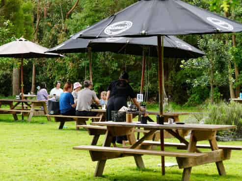 Cafe in Stunning Garden Setting