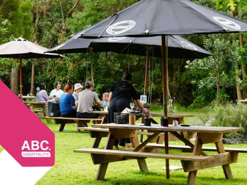 Cafe in Stunning Garden Setting