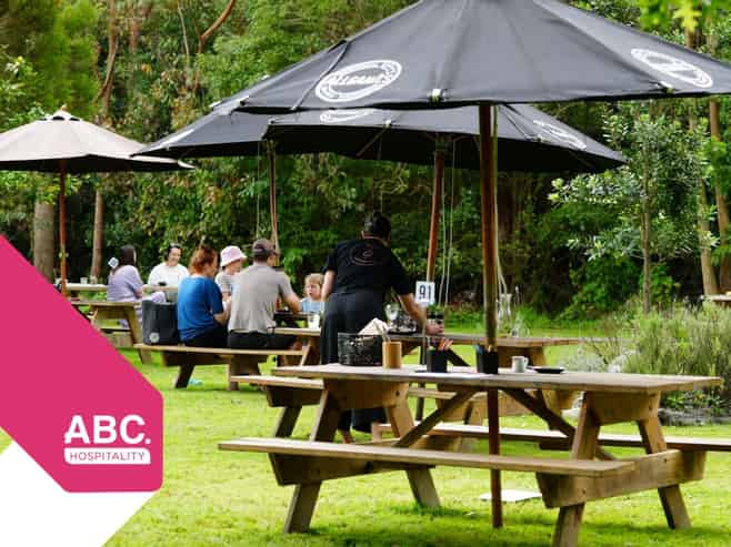 Cafe in Stunning Garden Setting