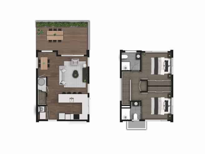 3 and 5 Grove Street, Saint Kilda