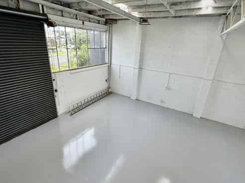 Good parking and two roller doors