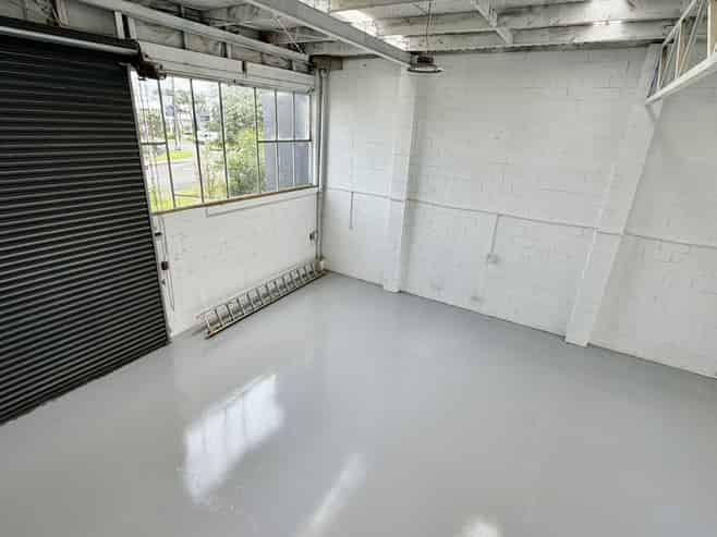 Good parking and two roller doors