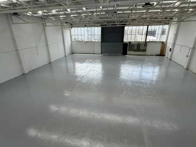 Good parking and two roller doors