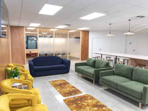 Versatile city fringe office with onsite parking