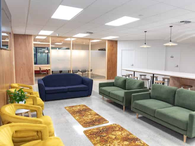 Versatile city fringe office with onsite parking