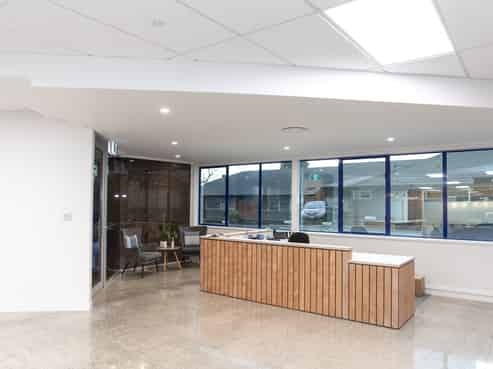 Versatile city fringe office with onsite parking