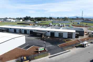 Warehouse Units in Rangiora Business Park