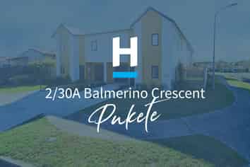 2/30A Balmerino Crescent, Pukete