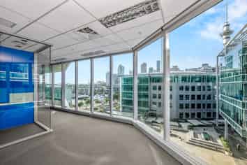 Commanding offering with harbour views