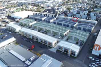 Rear Business Park unit with wide roller door!