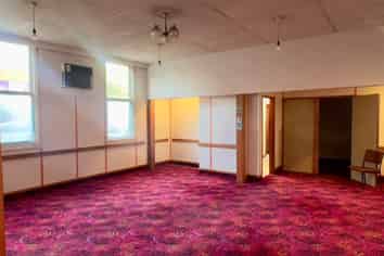 Flexible retail or office space and parking