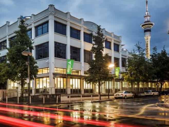 Downtown waterfront character