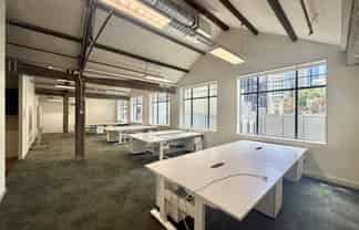 Downtown waterfront character