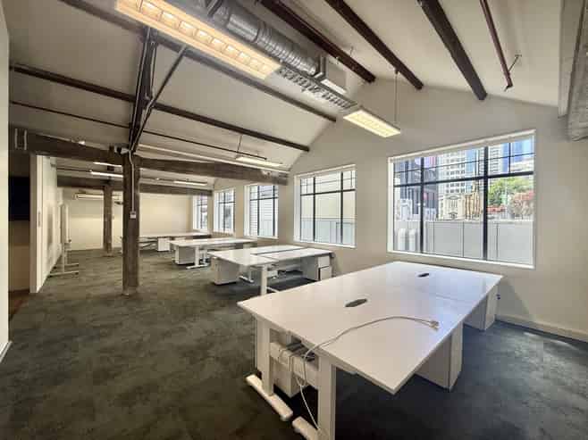 Downtown waterfront character