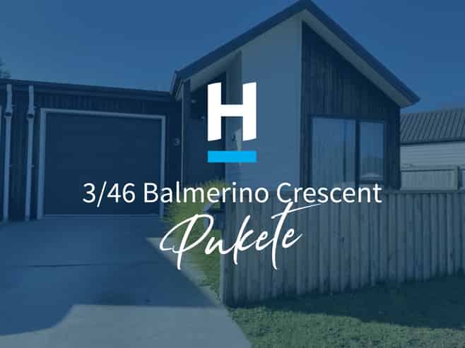 3/46 Balmerino Crescent, Pukete
