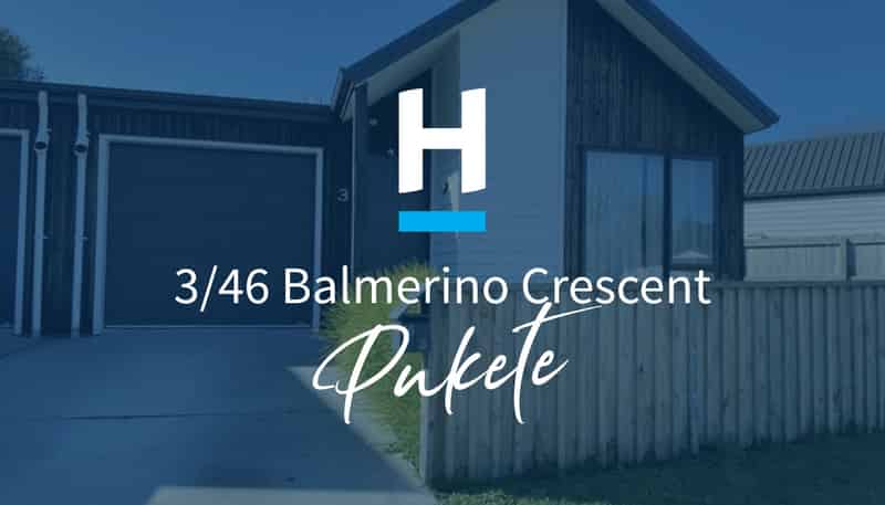 3/46 Balmerino Crescent, Pukete