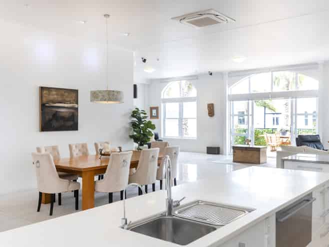 Landmark building with penthouse apartment