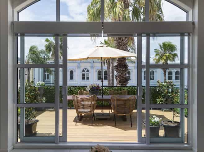 Landmark building with penthouse apartment