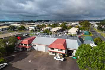 Functional industrial unit in secure complex