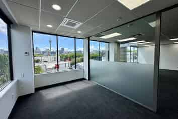 Elevated Freemans Bay Office with Exceptional View
