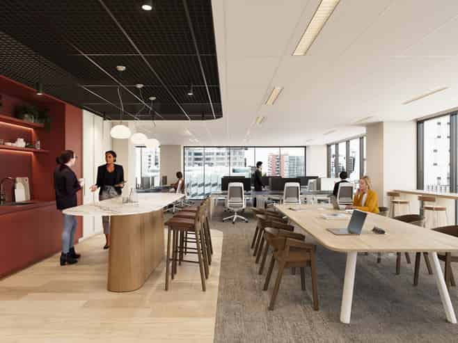 Newly refurbished, turnkey workspace