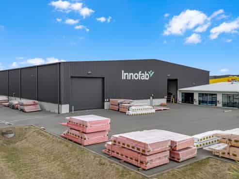 Large logistics or manufacturing facility