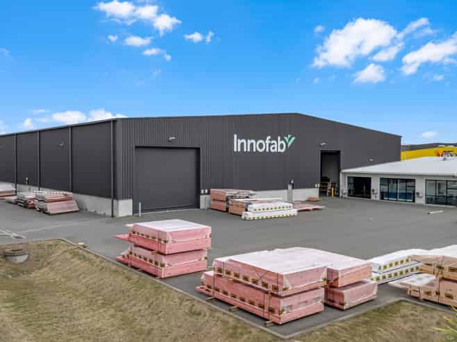 Large logistics or manufacturing facility