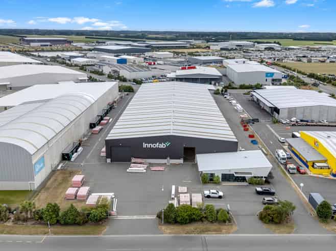 Large logistics or manufacturing facility