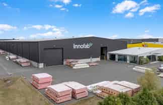 Large logistics or manufacturing facility