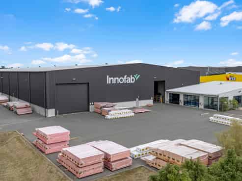 Large logistics or manufacturing facility