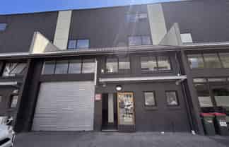 Roller Door Access Lock Up Unit with Mezzanine