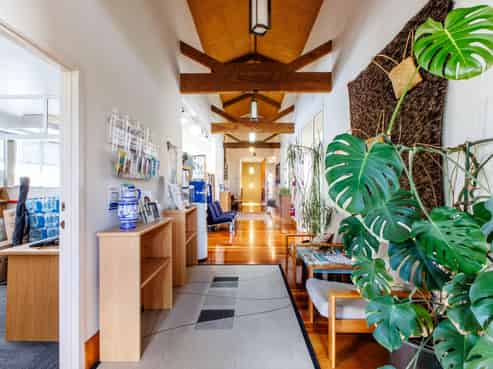 Front and centre on The Strand