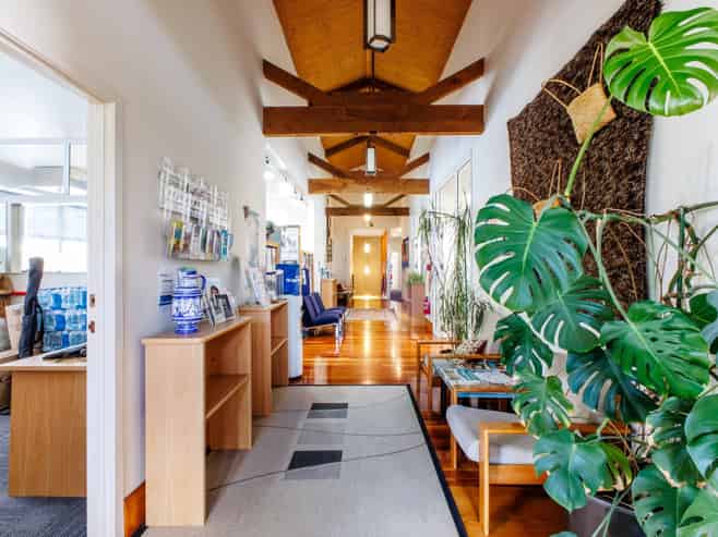 Front and centre on The Strand