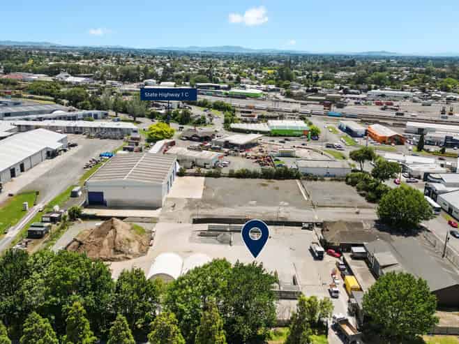 Expansive yard and workshop