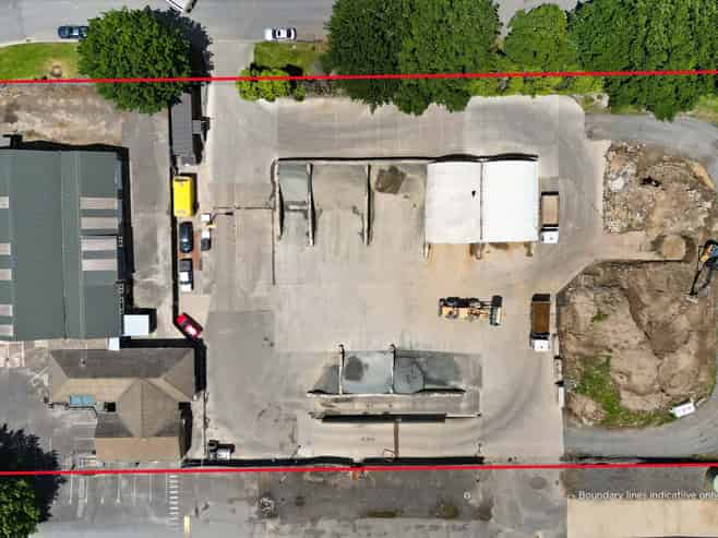 Expansive yard and workshop