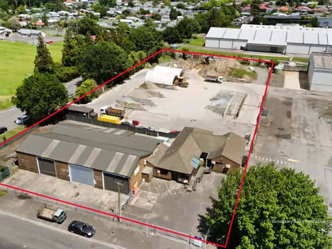 Expansive yard and workshop