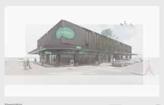 Industrial style retail