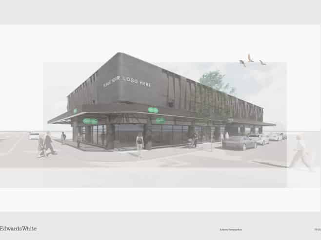 Industrial style retail