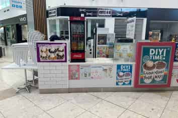 Ice Cream shop in popular mall