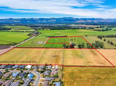 Lots 1,4, Ellesmere Junction Road, Springston