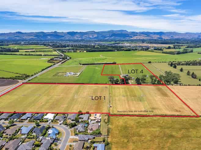 Lots 1,4, Ellesmere Junction Road, Springston