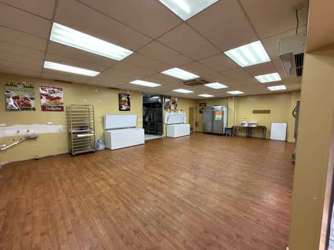 Fully equipped commercial kitchen with options