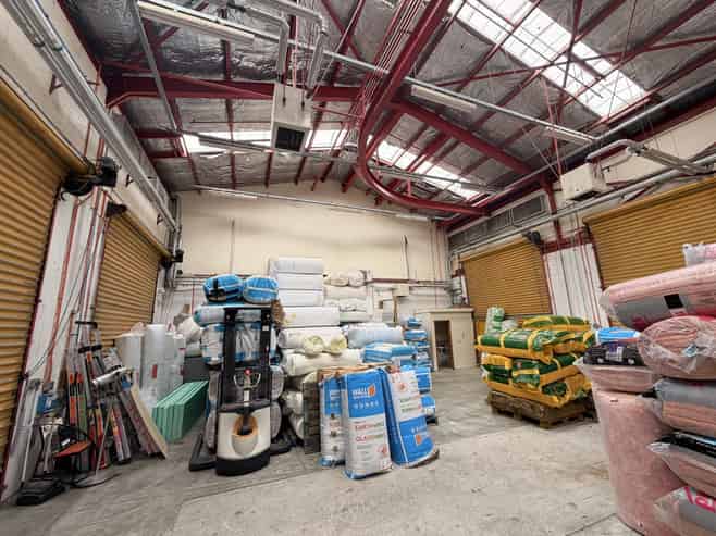 Drive-Through Warehouse with Offices & Yard availa