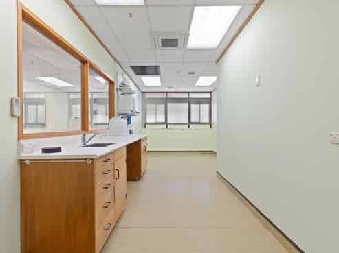 Lab with office close to Massey University