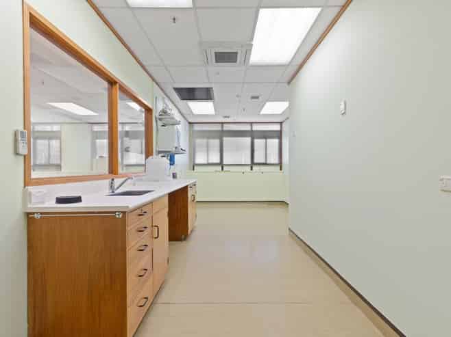 Lab with office close to Massey University
