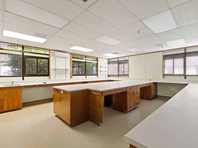 Lab with office close to Massey University