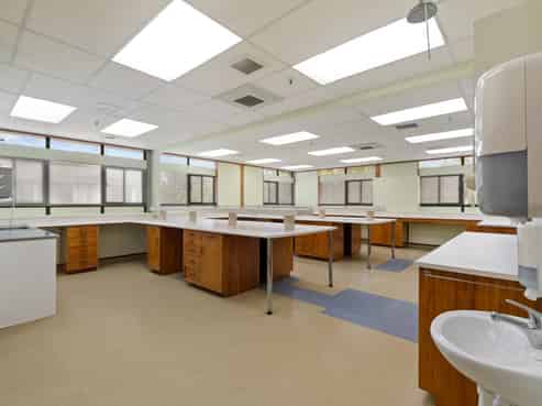 Lab with office close to Massey University